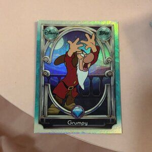 2025 Topps Disney Wonder Tier 2 Foil Card-#102 Grumpy